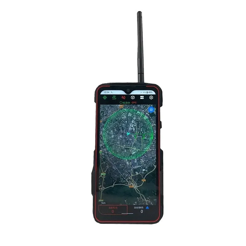 Handheld 1-3km Effective Uav Fpv Detection System Detect Detector For Drones manufacturers