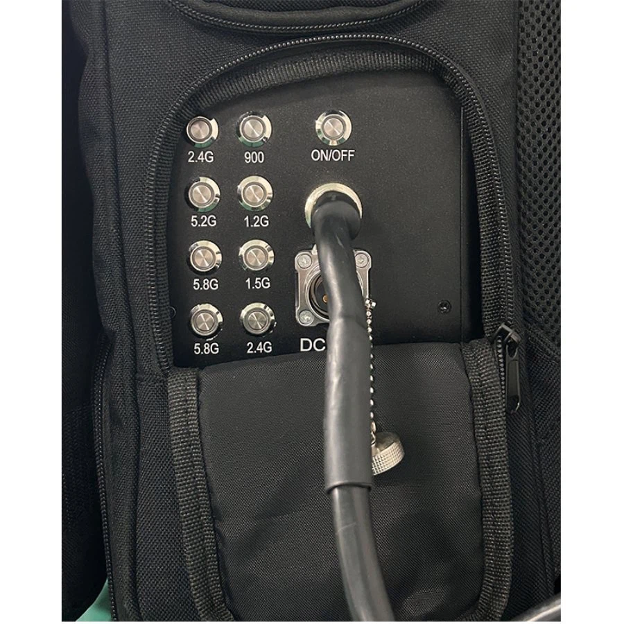 Rugged Outdoor Manpack Drone Jammer For Harsh Environment Security Protection high quality